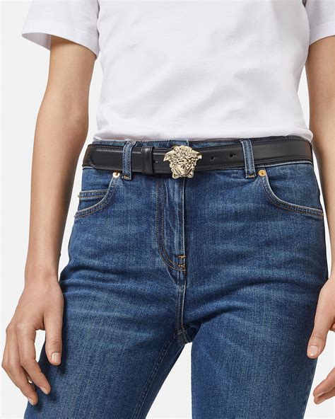 la medusa de versace|Versace la medusa leather belt.